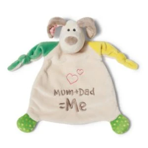 Nici Mon Chien First En Peluche Chien En Peluche Maman + Papa = Moi 40037 Multicolore -Nici Soldes 4193803 0