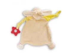 Nici Soldes -Nici Soldes nici 48891 comforter rabbit 25x25cm with teether and pacifier 600 1