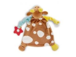 Nici Soldes -Nici Soldes nici 48892 comforter cow 25x25cm with teether and pacifier 600 1